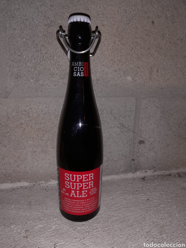 Coleccionismo de cervezas: Ambar Ambiciosas Super Super Ale