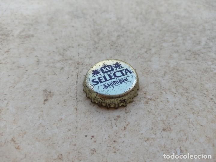 Coleccionismo de cervezas: Chapa Cerveza San Miguel Selecta 2 (TCI)