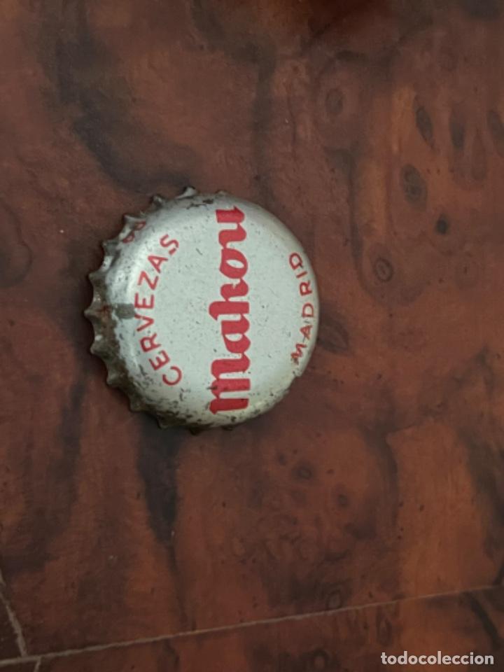 Coleccionismo de cervezas: CHAPA MAHOU MADRID