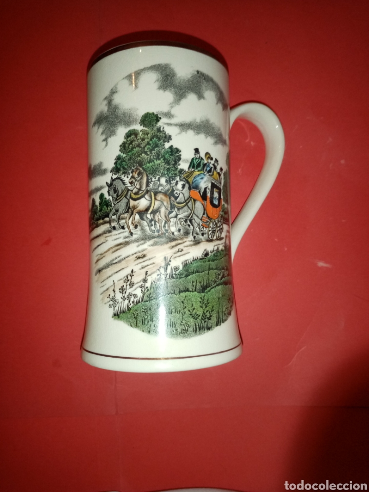 Coleccionismo de cervezas: Jarra de cerveza. GRAYS POTTERY. - Foto 1