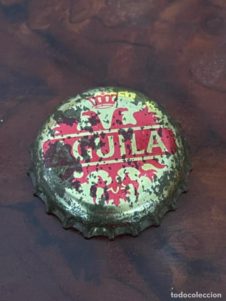 Coleccionismo de cervezas: CHAPA CERVEZA &Aacute;GUILA