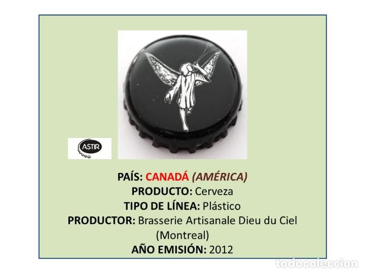 Coleccionismo de cervezas: TAPON CORONA CAPSULA CHAPA CERVEZA DIEU DU CIEL (CANAD&Aacute;)