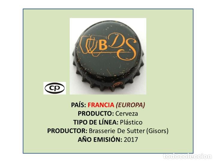 Coleccionismo de cervezas: TAPON CORONA CAPSULA CHAPA CERVEZA BDS (FRANCIA)