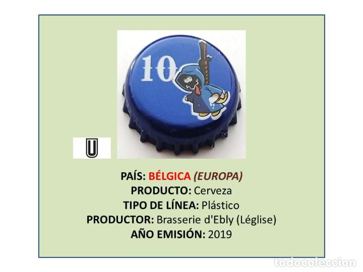 Coleccionismo de cervezas: TAPON CORONA CAPSULA CHAPA CERVEZA THE TRIPLE HORN (B&Eacute;LGICA)