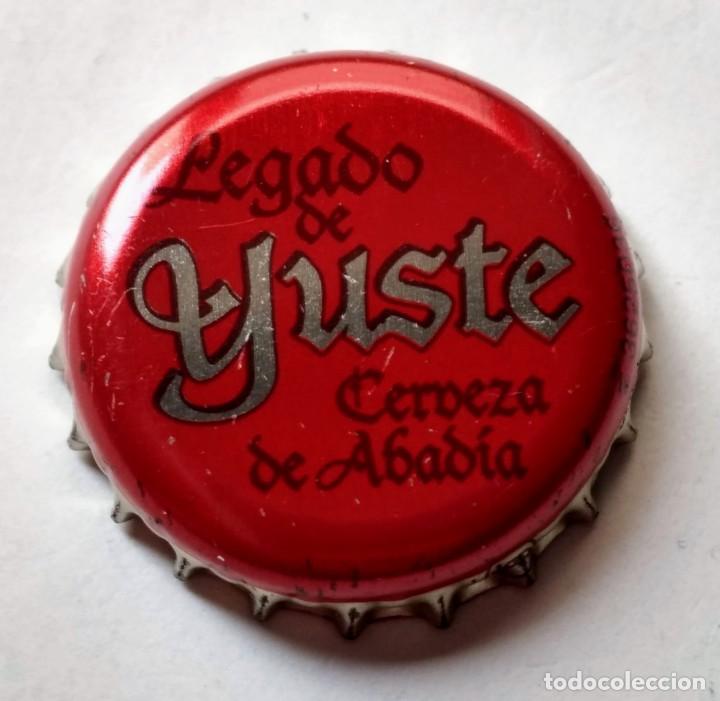 Coleccionismo de cervezas: CHAPA CHAPA - TAPA CORONA CERVEZA LEGADO DE YUSTE - CAPS - TAPON