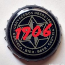 Coleccionismo de cervezas: CHAPA CHAPA - TAPA CORONA CERVEZA 1906 - CAPS - TAPON. Lote 402414139