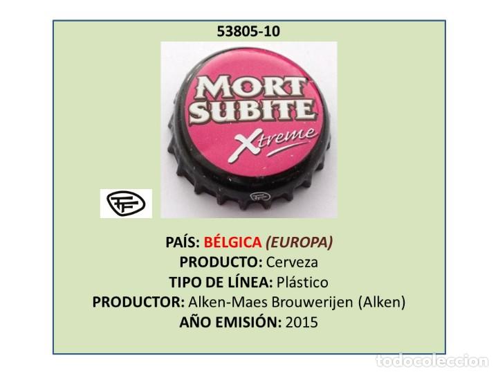 Coleccionismo de cervezas: TAPON CORONA CAPSULA CHAPA CERVEZA MORT SUBITE XTREME (B&Eacute;LGICA)