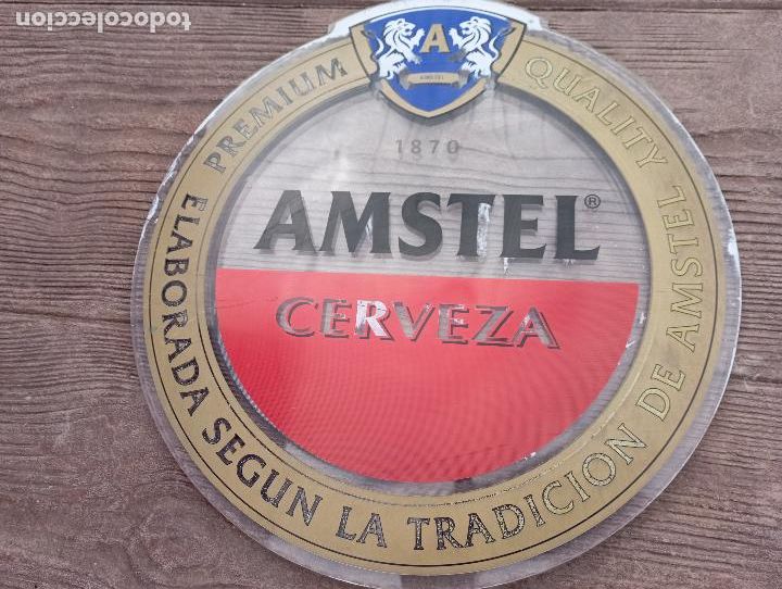 Coleccionismo de cervezas: METAQUILATO AMSTEL - Foto 2
