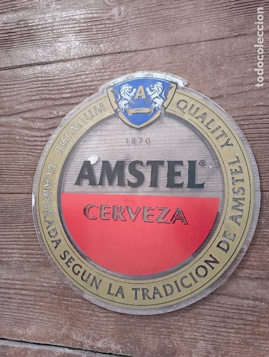 Coleccionismo de cervezas: METAQUILATO AMSTEL - Foto 2