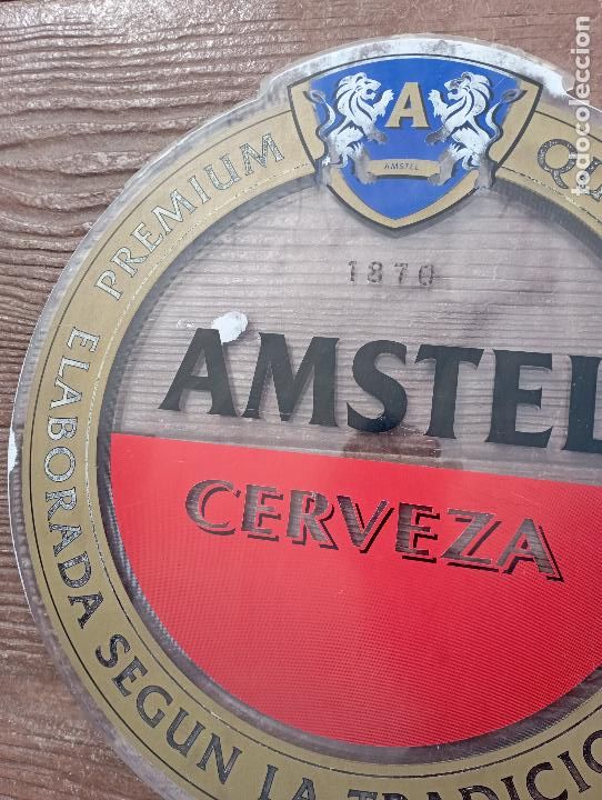 Coleccionismo de cervezas: METAQUILATO AMSTEL - Foto 3