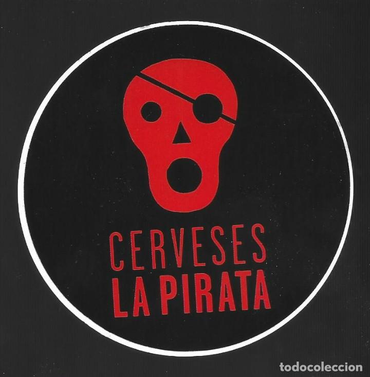 Collectable Beer: 1 Pegatina adhesivo Cerveza Cerveses La Pirata