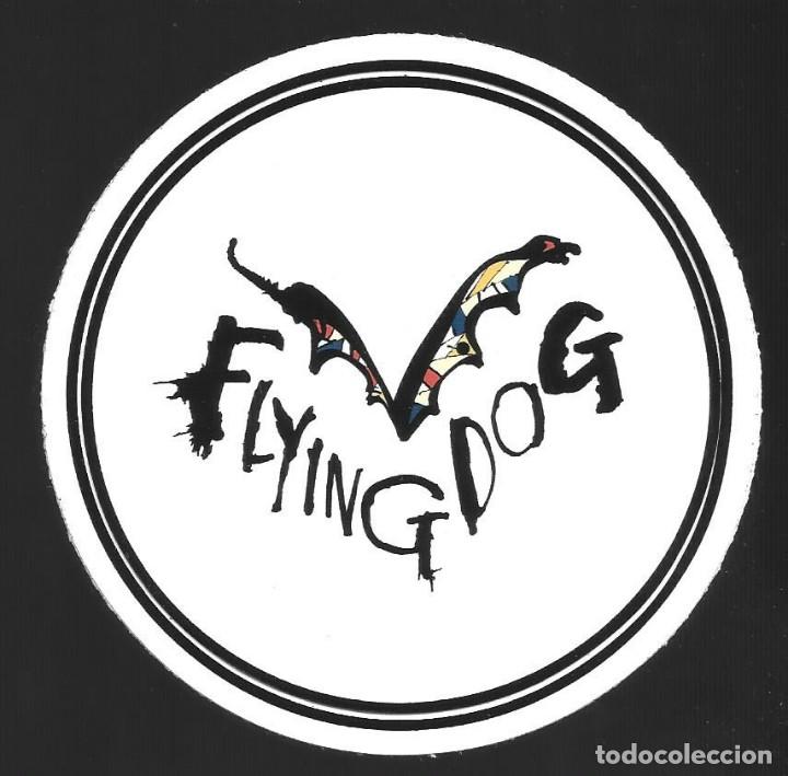Coleccionismo de cervezas: 1 Pegatina adhesivo Cerveza Flying Dog nueva