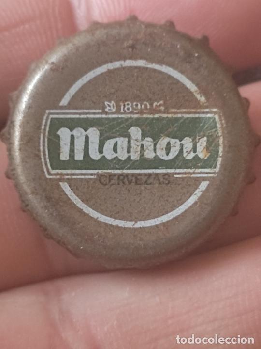 Coleccionismo de cervezas: MAHOU CERVEZA CHAPA CORONA ORIGINAL SPAIN USADA