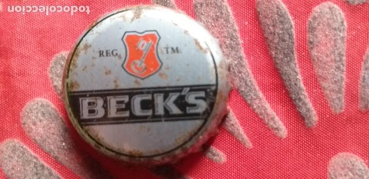 Coleccionismo de cervezas: CERVEZA-V9-VI-CHAPA-TAPON-CORONA-BECK'S