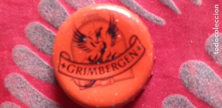 Coleccionismo de cervezas: CERVEZA-V9-VI-CHAPA-TAPON-CORONA-GRIMBERGEN