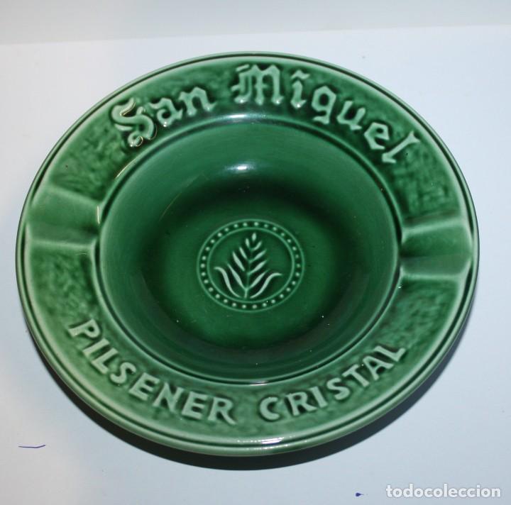 Coleccionismo de cervezas: CENICERO SAN MIGUEL