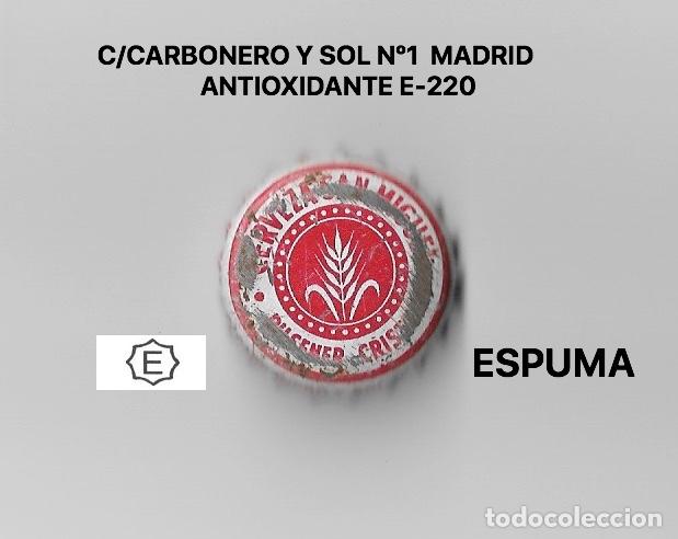 Coleccionismo de cervezas: TAPON CORONA CHAPA BEER BOTTLE CAP KRONKORKEN TAPPI CAPSULE CERVEZA SAN MIGUEL