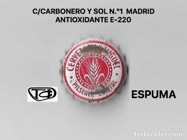 Coleccionismo de cervezas: TAPON CORONA CHAPA BEER BOTTLE CAP KRONKORKEN TAPPI CAPSULE CERVEZA SAN MIGUEL