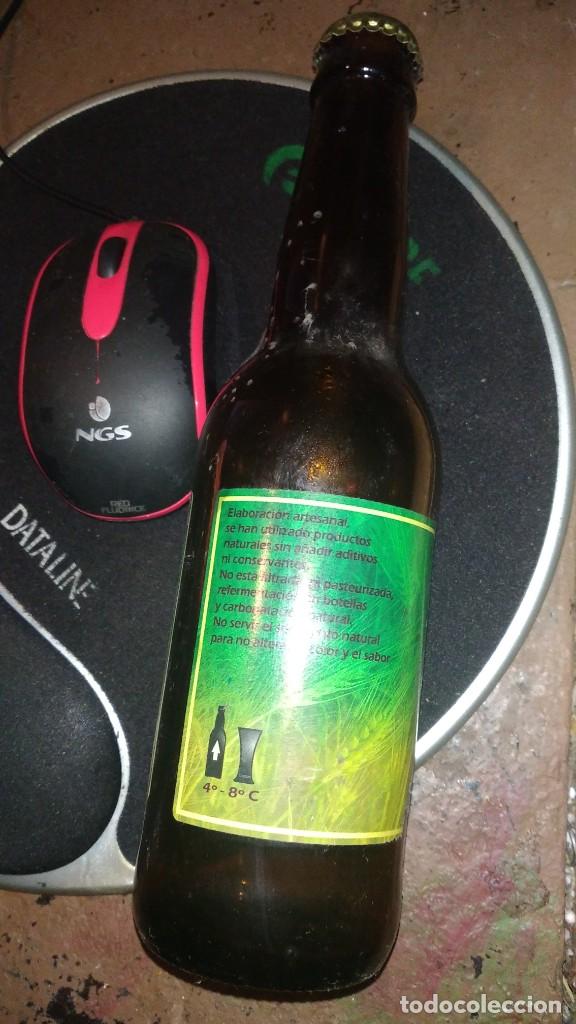 Coleccionismo de cervezas: botella cerveza jara - Foto 3