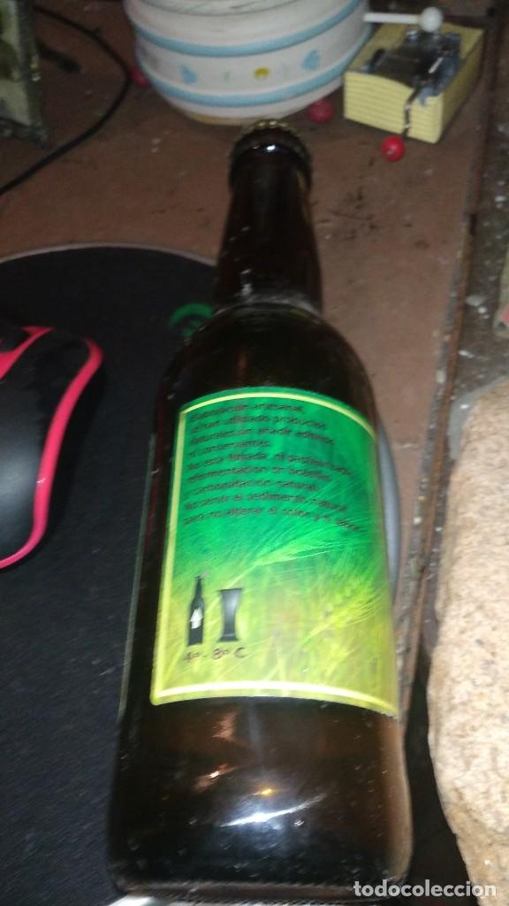 Coleccionismo de cervezas: botella cerveza jara - Foto 4