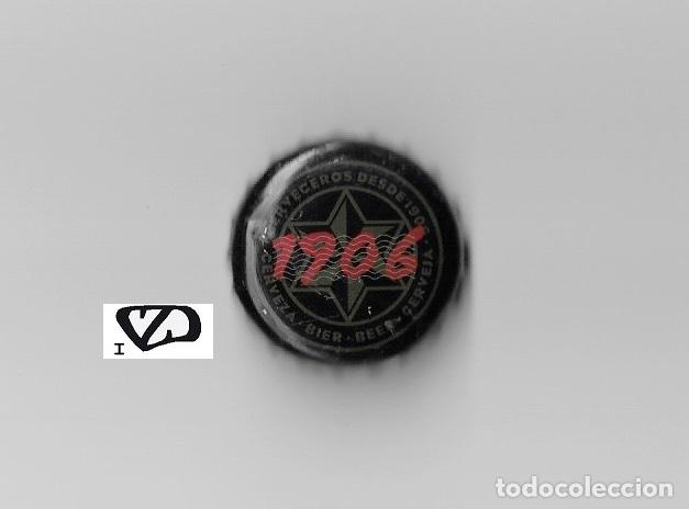 Coleccionismo de cervezas: TAPON CORONA CHAPA BEER BOTTLE CAP KRONKORKEN TAPPI CAPSULE CERVEZA ESTRELLA GALICIA 1906