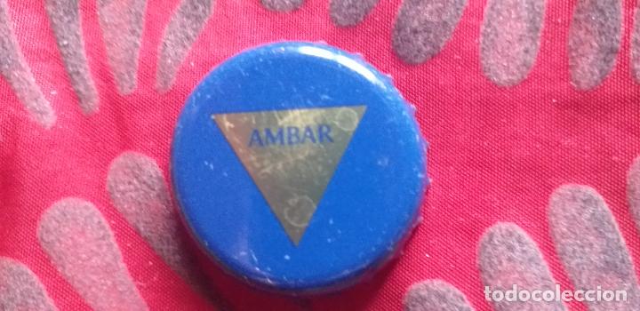 Coleccionismo de cervezas: CERVEZA-V9-VII-CHAPA-TAPON-CORONA-AMBAR.