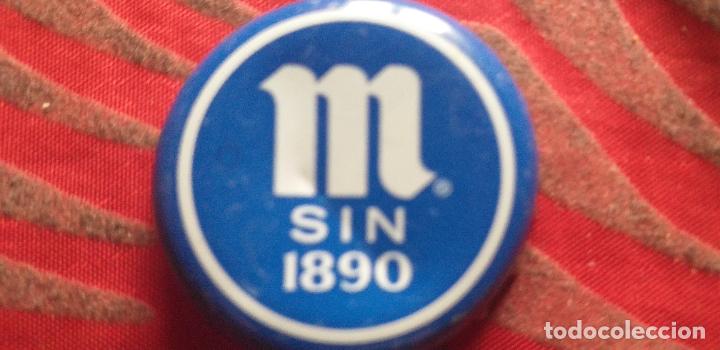 Colecionismo de cervejas: CERVEZA-V9-VII-CHAPA-TAPON-CORONA-MAHOU.