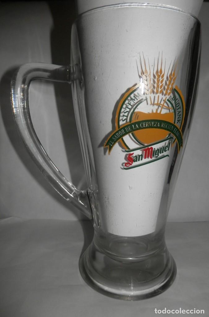 Coleccionismo de cervezas: JARRA DE LA CERVEZA SAN MIGUEL