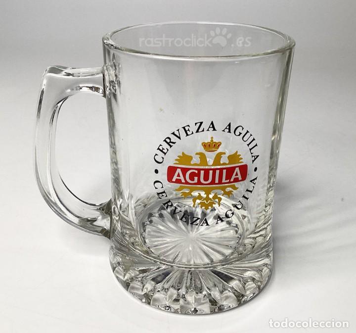 Coleccionismo de cervezas: Jarra cerveza El Aguila - Foto 2
