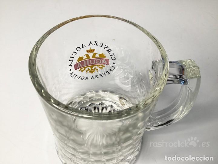 Coleccionismo de cervezas: Jarra cerveza El Aguila - Foto 5