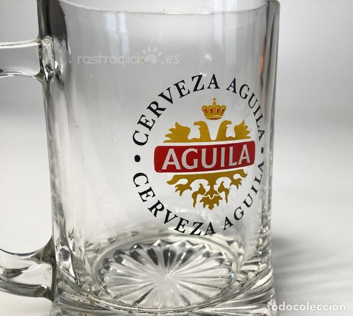 Coleccionismo de cervezas: Jarra cerveza El Aguila - Foto 6