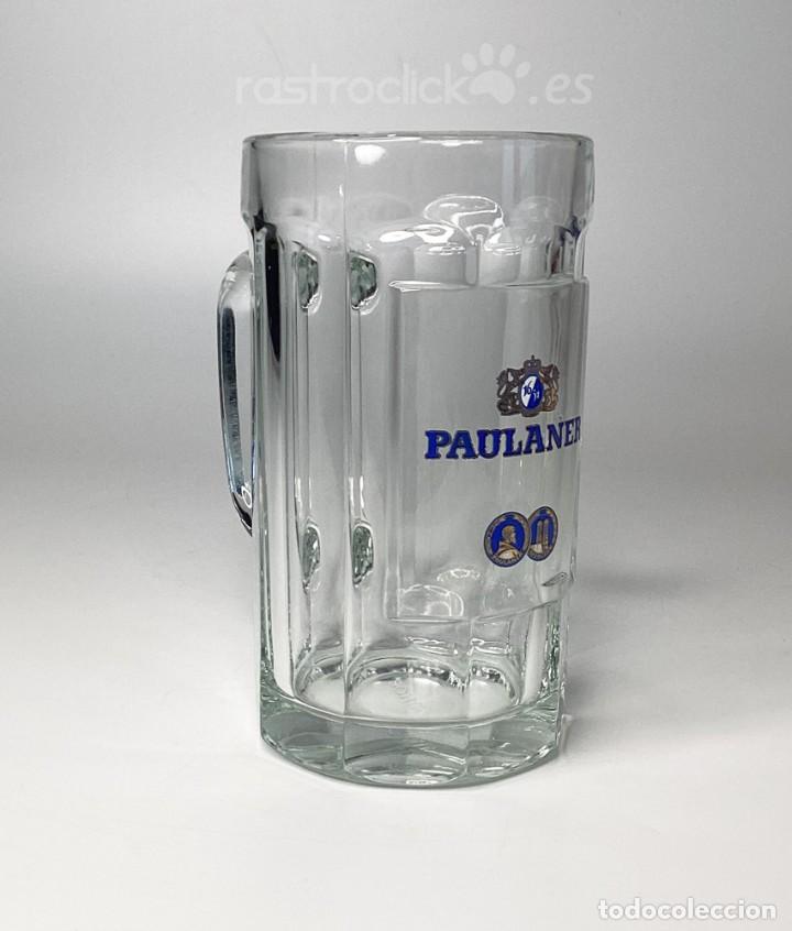 Coleccionismo de cervezas: Jarra de cerveza Paulaner - M&uuml;nchen