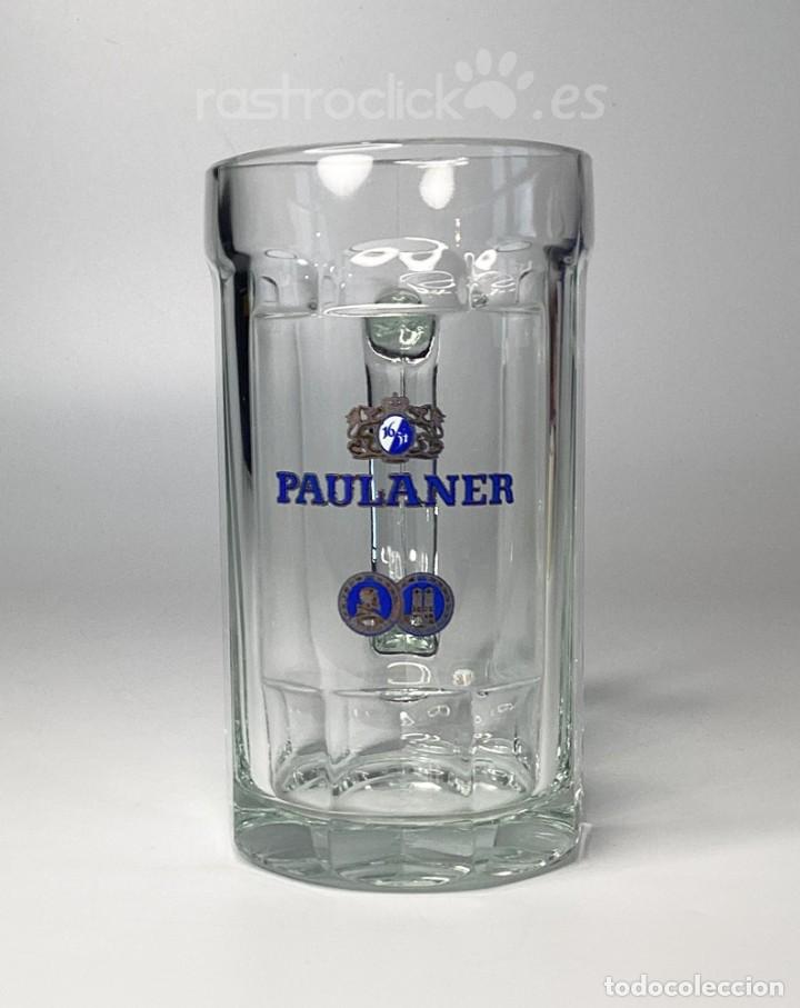 Coleccionismo de cervezas: Jarra de cerveza Paulaner - M&uuml;nchen - Foto 2