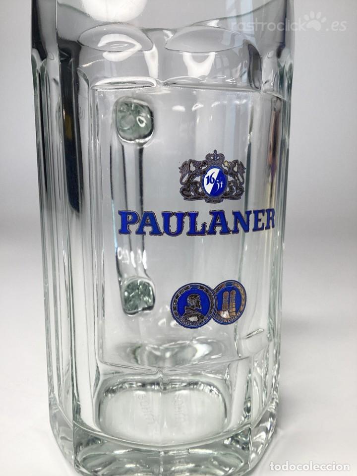 Coleccionismo de cervezas: Jarra de cerveza Paulaner - M&uuml;nchen - Foto 5