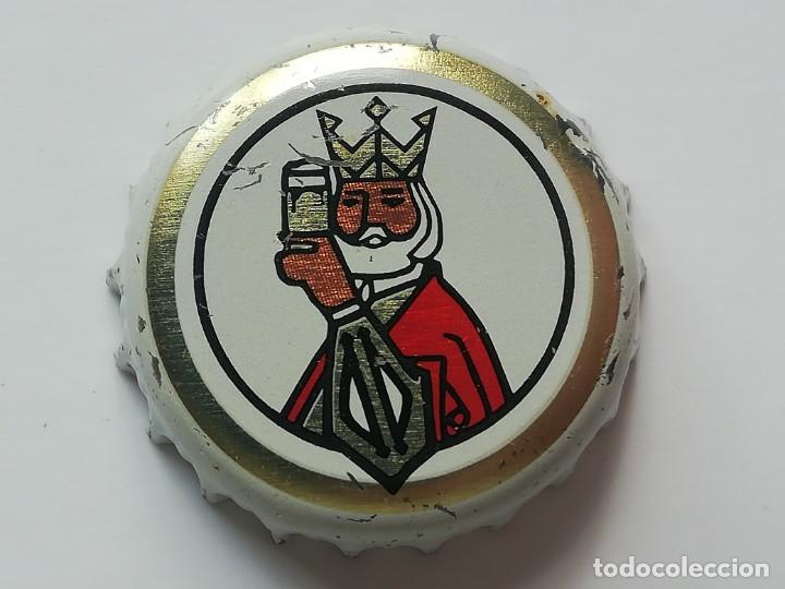 Collezionismo di birre: Chapa tap&oacute;n corona de la cerveza alemana K&Ouml;NIGSBRAU WEIZEN