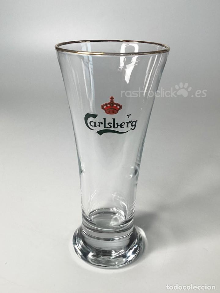 Coleccionismo de cervezas: Vaso cerveza Carlsberg