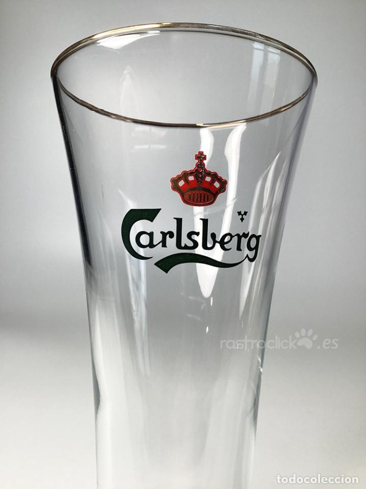 Coleccionismo de cervezas: Vaso cerveza Carlsberg - Foto 3
