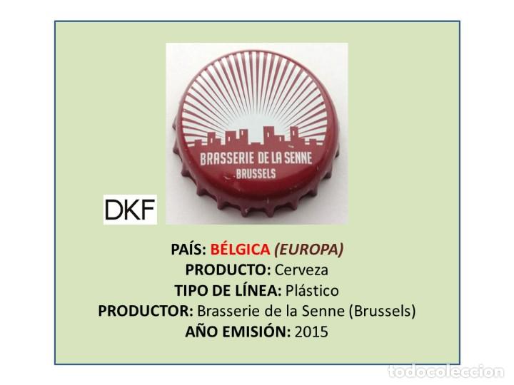 Coleccionismo de cervezas: TAPON CORONA CAPSULA CHAPA CERVEZA LA SENNE (B&Eacute;LGICA)