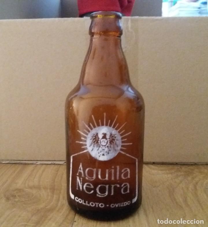 antigua botella de cerveza. aguila negra. collo - Buy Breweriana and beer  collectibles on todocoleccion