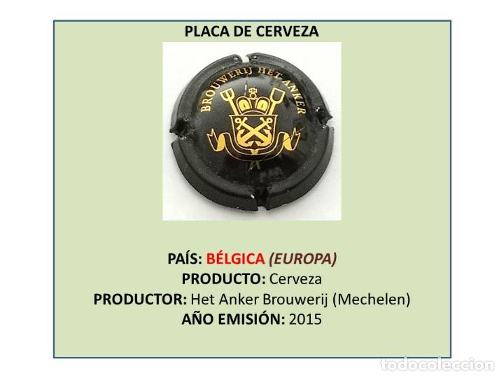 Coleccionismo de cervezas: TAPON CORONA CAPSULA CHAPA CERVEZA &rdquo;MUSELET&rdquo; HET ANKER (B&Eacute;LGICA)