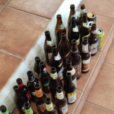 Coleccionismo de cervezas: 27 BOTELLAS + 4 LATAS DE CERVEZA. Lote 330588238