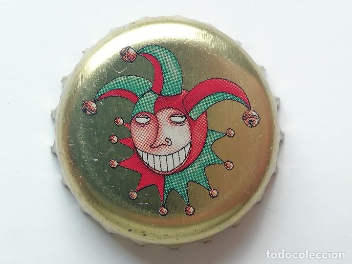 Colecionismo de cervejas: Chapa tap&oacute;n corona de la cerveza belga BRUGSE ZOT