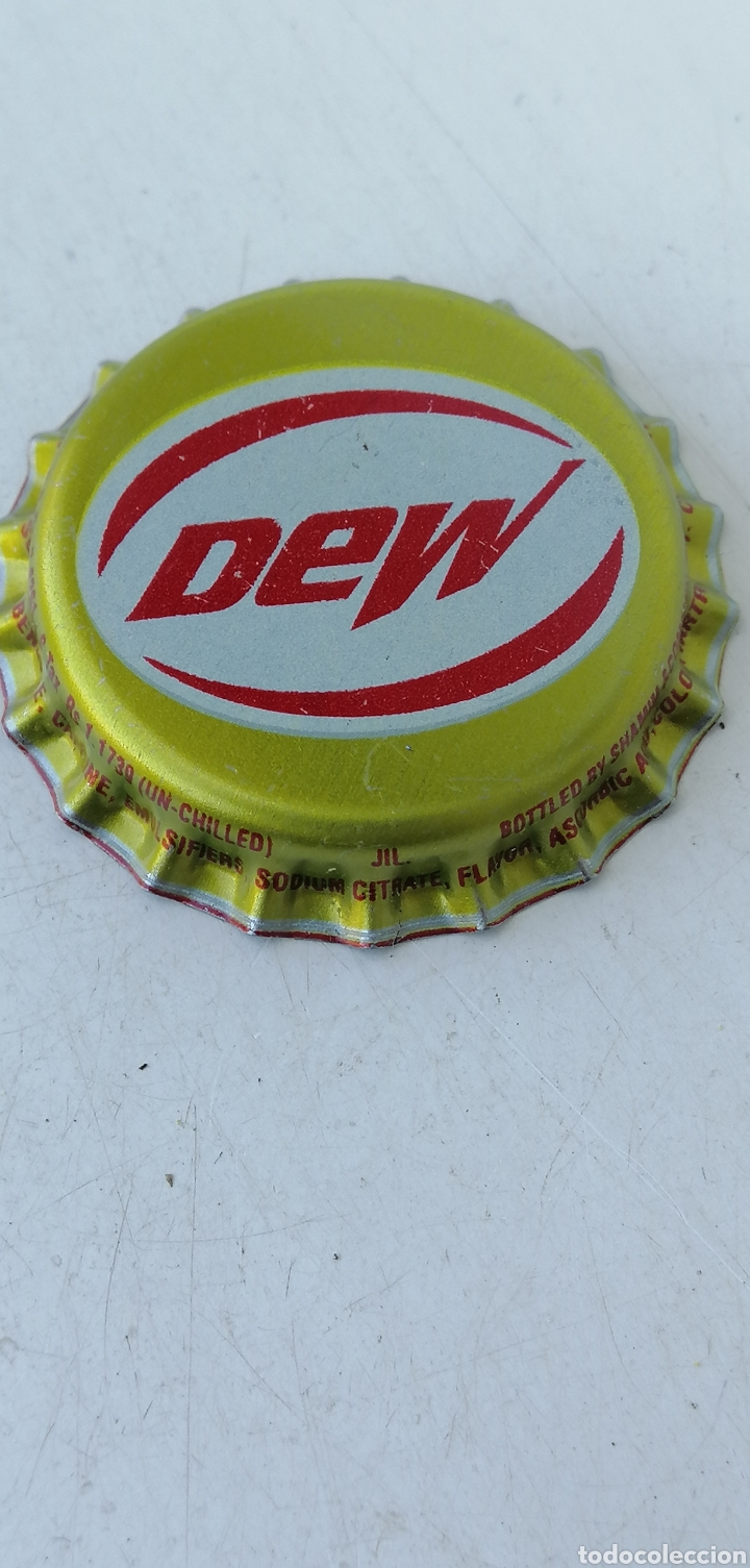 Coleccionismo de cervezas: BOTTLE CAP CHAPA TAP&Oacute;N CORONA REFRESCO MOUNTAIN DEW (PEPSICO). PAKISTAN ---LOTE N. 3548--CARMANJO