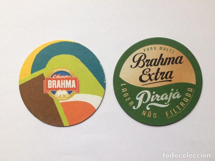 Coleccionismo de cervezas: POSAVASOS CERVEZA BRAHMA - BRASIL