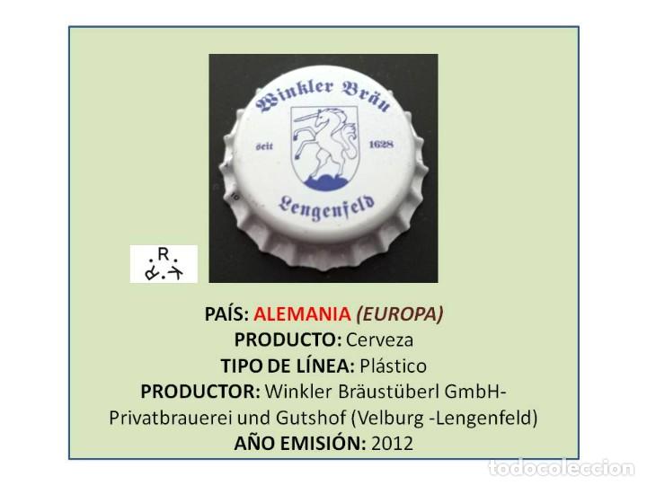 Collezionismo di birre: TAPON CORONA CAPSULA CHAPA CERVEZA WINKLER BR&Auml;U (ALEMANIA)