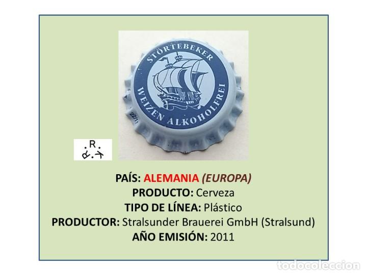 Collezionismo di birre: TAPON CORONA CAPSULA CHAPA CERVEZA ST&Ouml;RTEBEKER (ALEMANIA)