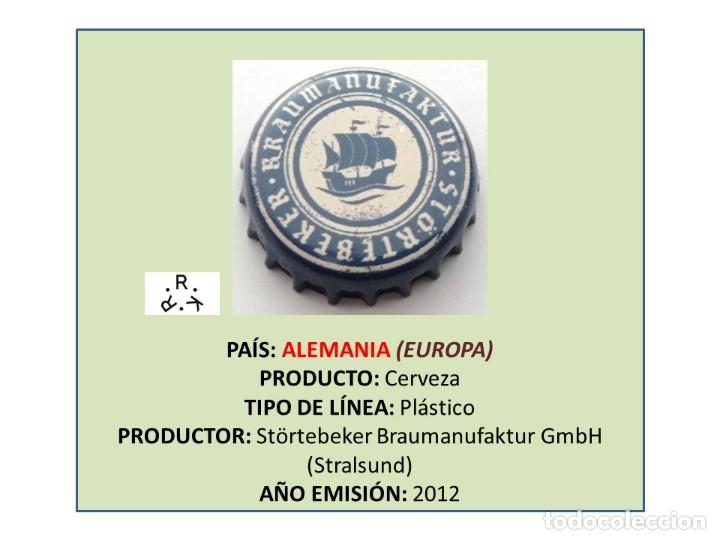 Coleccionismo de cervezas: TAPON CORONA CAPSULA CHAPA CERVEZA ST&Ouml;RTEBEKER (ALEMANIA)