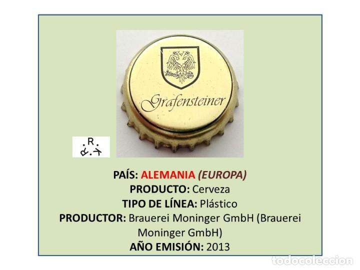 Coleccionismo de cervezas: TAPON CORONA CAPSULA CHAPA CERVEZA GRAFENSTEINER (ALEMANIA)