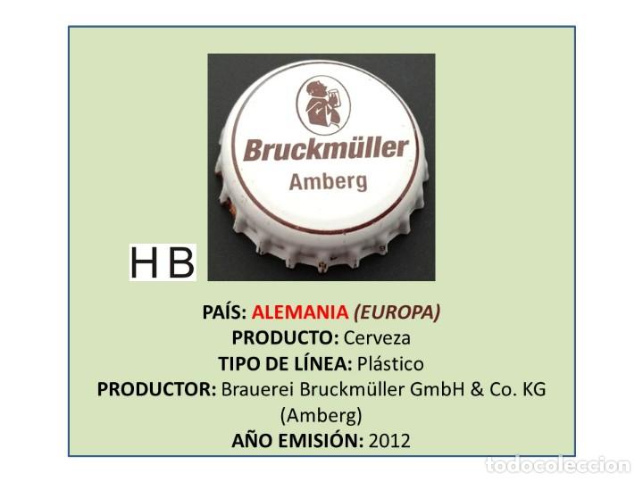 Coleccionismo de cervezas: TAPON CORONA CAPSULA CHAPA CERVEZA BRUCKM&Uuml;LLER (ALEMANIA)