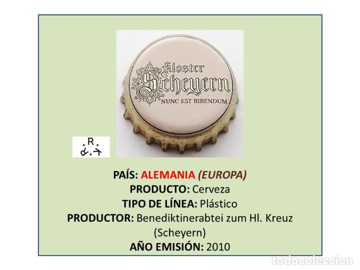 Coleccionismo de cervezas: TAPON CORONA CAPSULA CHAPA CERVEZA SCHEYERN (ALEMANIA)
